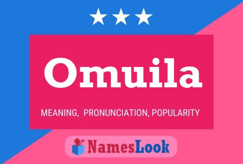 Omuila Name Poster