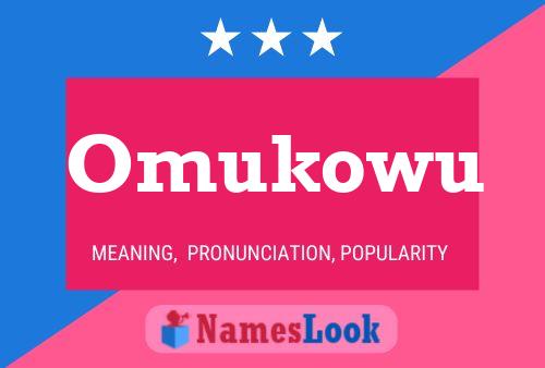 Omukowu Name Poster