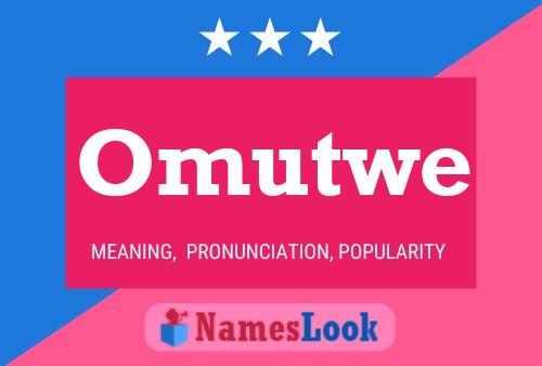 Omutwe Name Poster