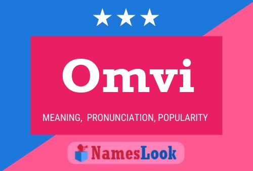 Omvi Name Poster