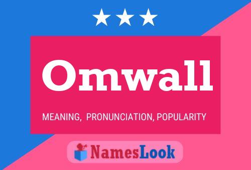 Omwall Name Poster