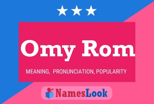 Omy Rom Name Poster