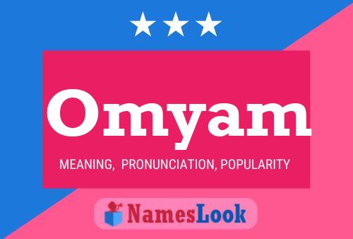 Omyam Name Poster