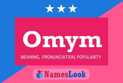 Omym Name Poster