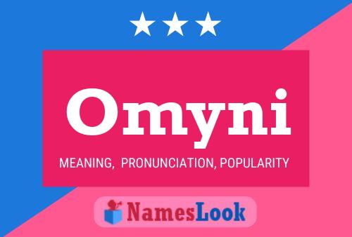 Omyni Name Poster