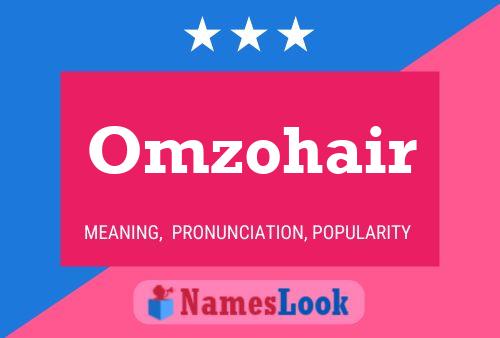 Omzohair Name Poster