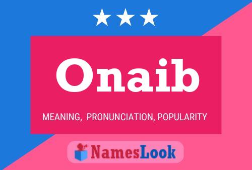 Onaib Name Poster