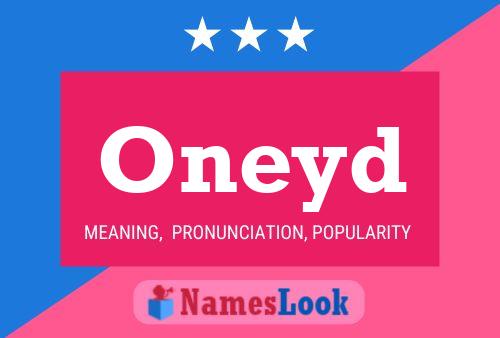 Oneyd Name Poster