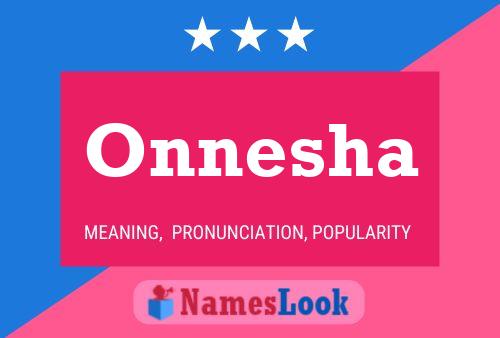 Onnesha Name Poster