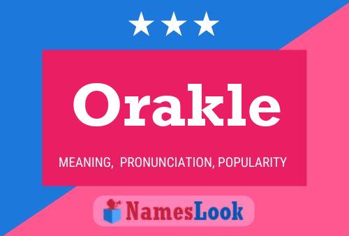 Orakle Name Poster