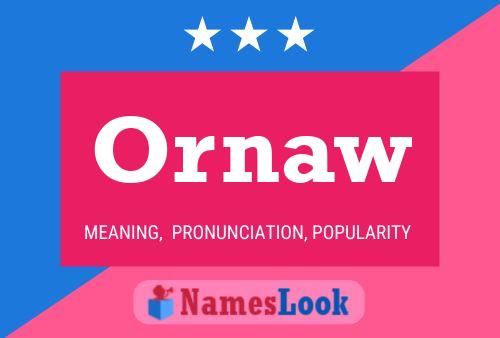 Ornaw Name Poster