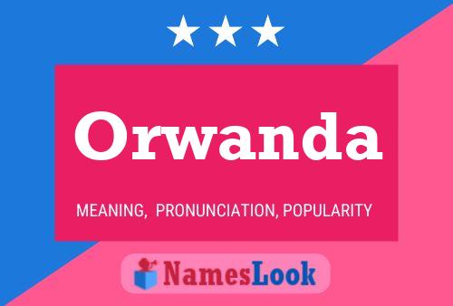 Orwanda Name Poster