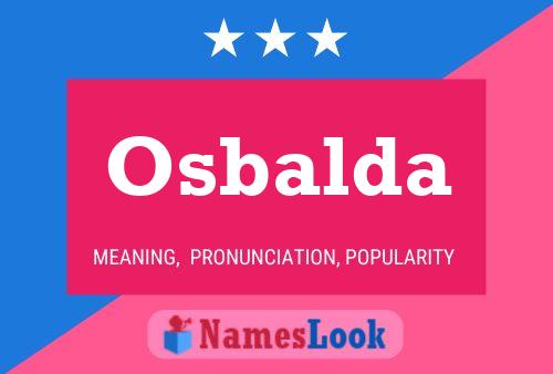 Osbalda Name Poster