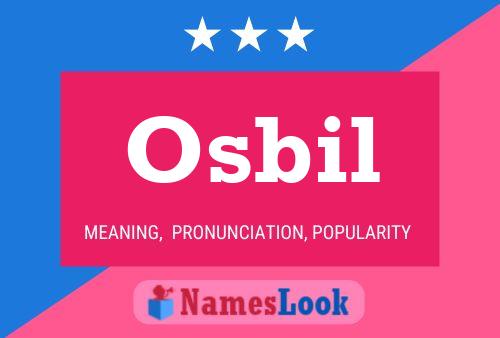 Osbil Name Poster