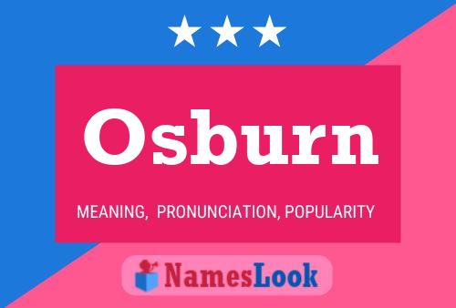 Osburn Name Poster