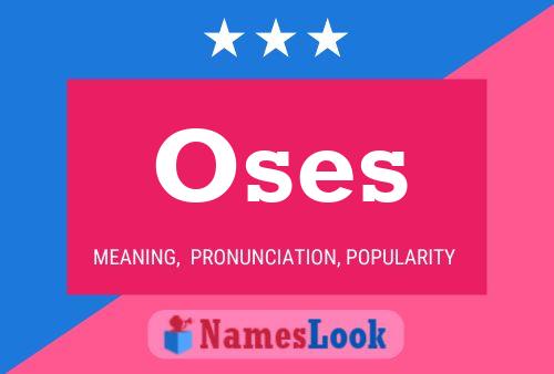 Oses Name Poster