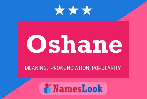 Oshane Name Poster