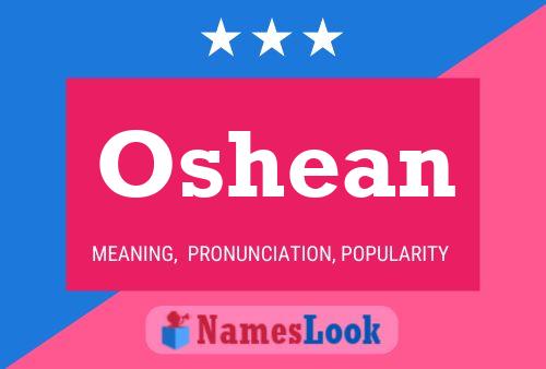 Oshean Name Poster