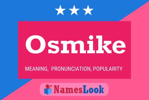 Osmike Name Poster