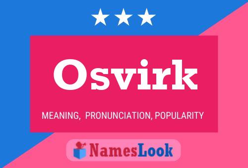 Osvirk Name Poster