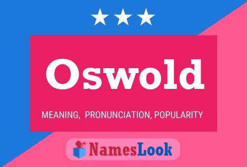 Oswold Name Poster