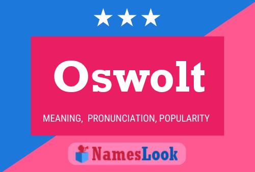 Oswolt Name Poster