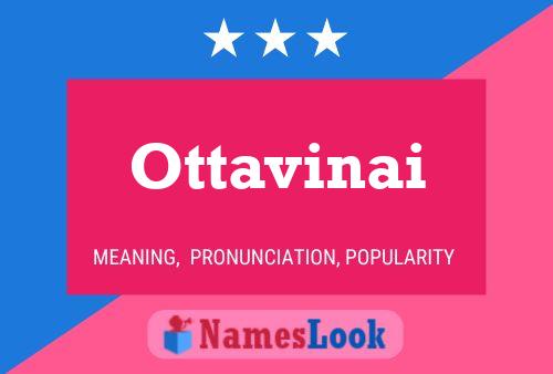 Ottavinai Name Poster