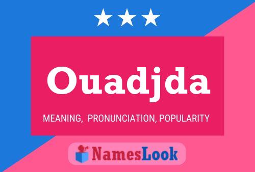 Ouadjda Name Poster