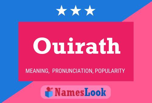 Ouirath Name Poster