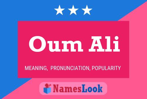 Oum Ali Name Poster