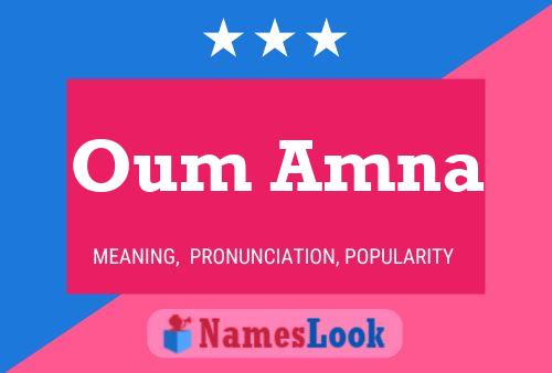 Oum Amna Name Poster