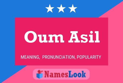 Oum Asil Name Poster