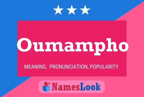 Oumampho Name Poster