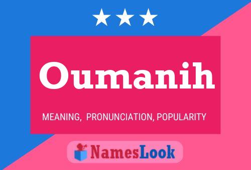 Oumanih Name Poster