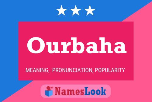 Ourbaha Name Poster