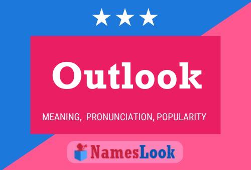 Outlook Name Poster