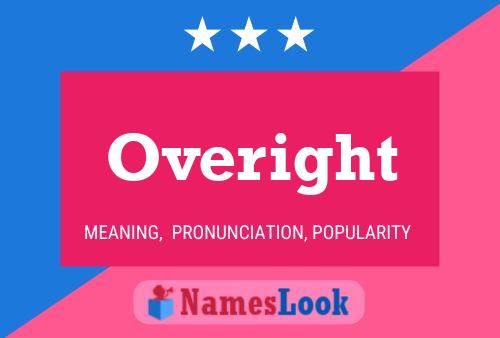 Overight Name Poster