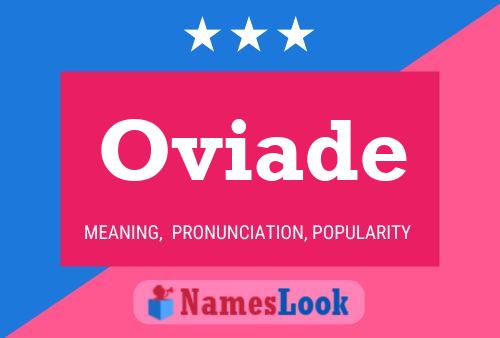 Oviade Name Poster