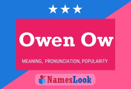 Owen Ow Name Poster