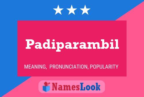 Padiparambil Name Poster