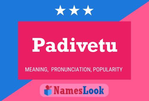 Padivetu Name Poster