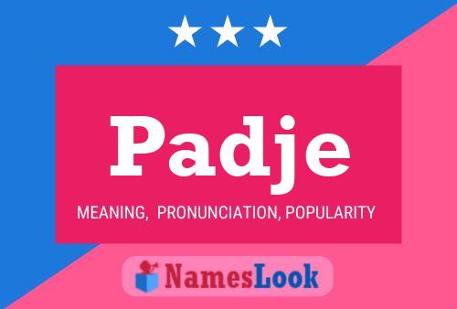 Padje Name Poster