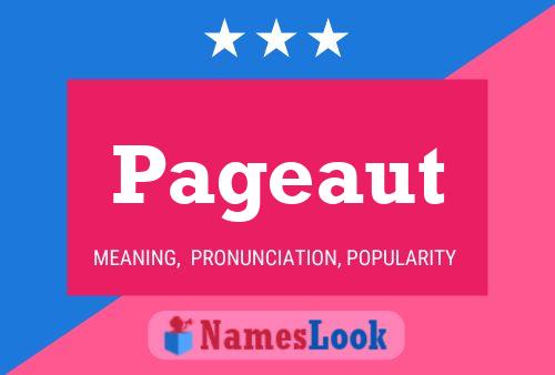 Pageaut Name Poster