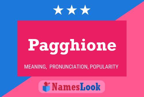 Pagghione Name Poster