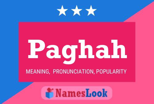 Paghah Name Poster