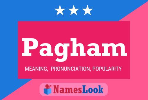 Pagham Name Poster