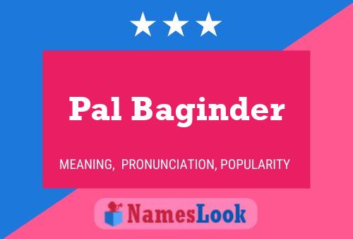 Pal Baginder Name Poster