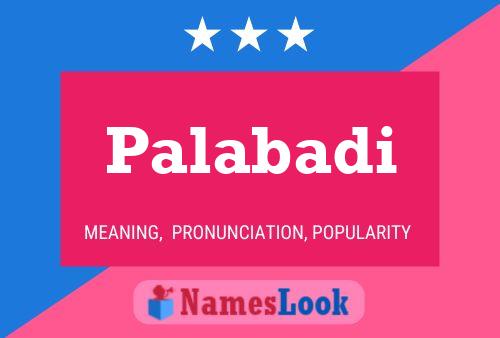 Palabadi Name Poster