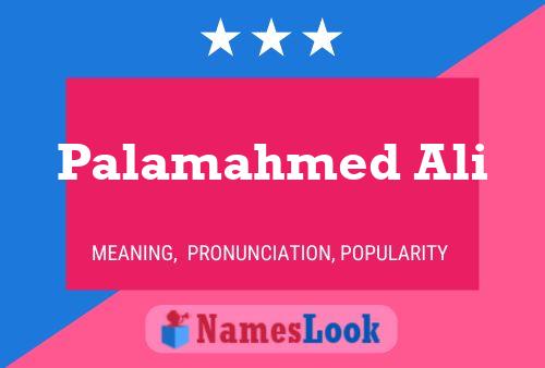 Palamahmed Ali Name Poster