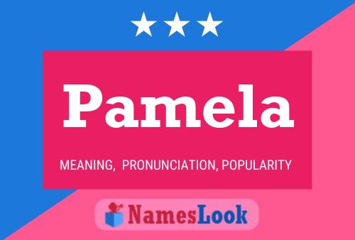 Pamela Name Poster